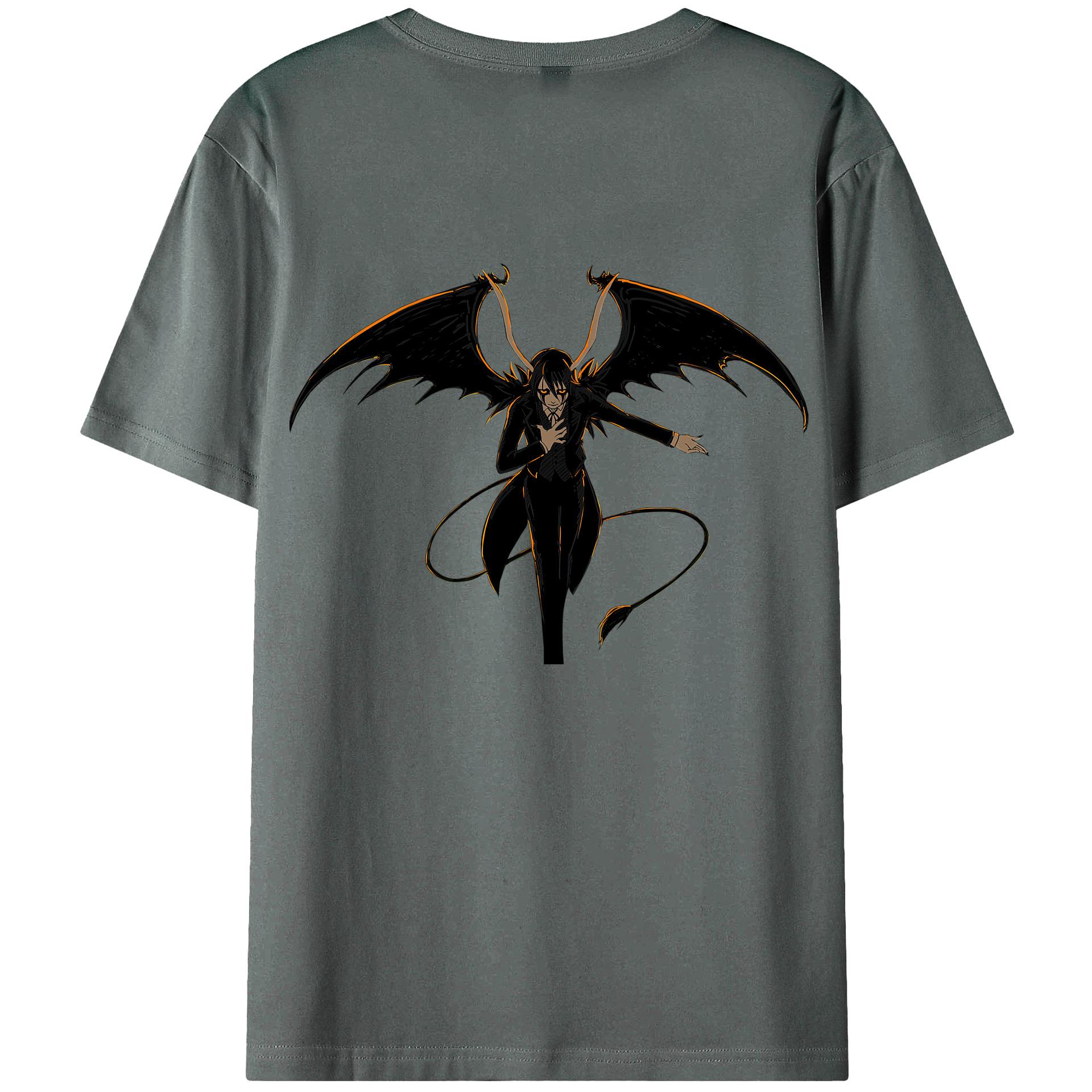 （画像用） ブリーチ ウルキオラ·シファー BLEACH Ulquiorra cifer 綿100％半袖Tシャツ（背面プリント）